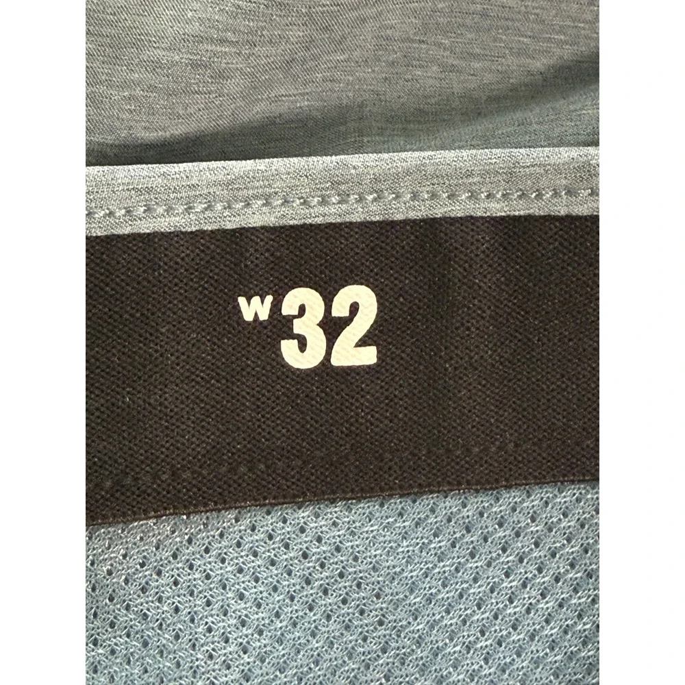 Goodfellow & Co Mens 32 Hybrid Swim Shorts Blue‎ 7 Inch Inseam 4-Way Stretch NEW